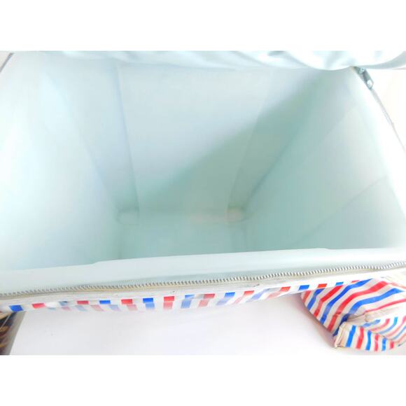 Vintage Prepac Vinyl Cooler Tote Semiquincentennial Set READ - Picture 8 of 12